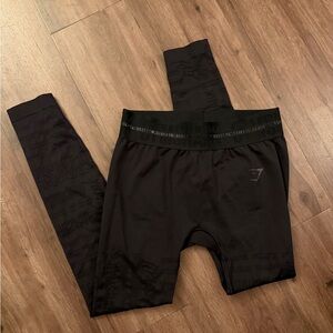 Gymshark Black High-Waist Training Leggings